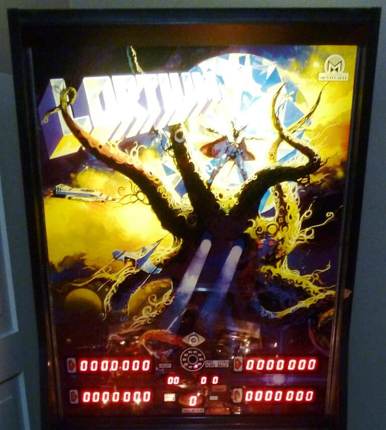 Lortium pinball machine (1987)
