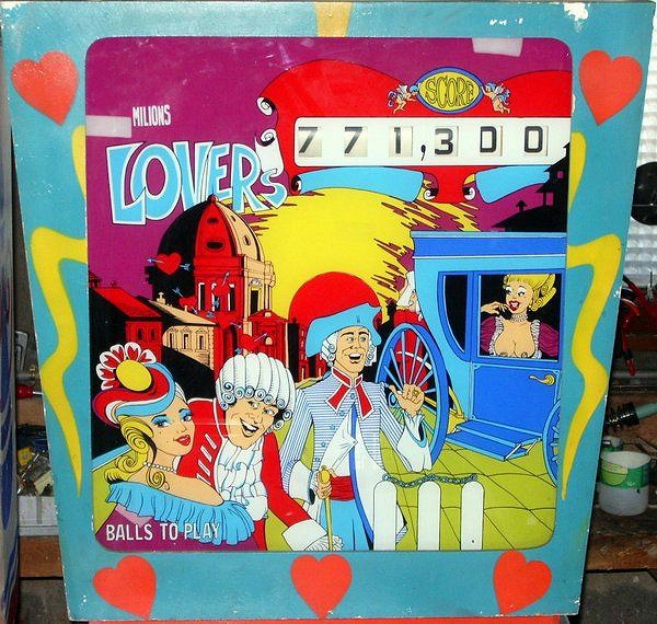 Lovers pinball machine (1979)