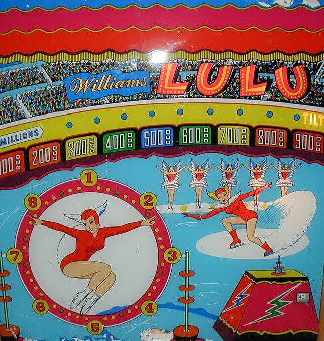 Lulu pinball machine (1954)