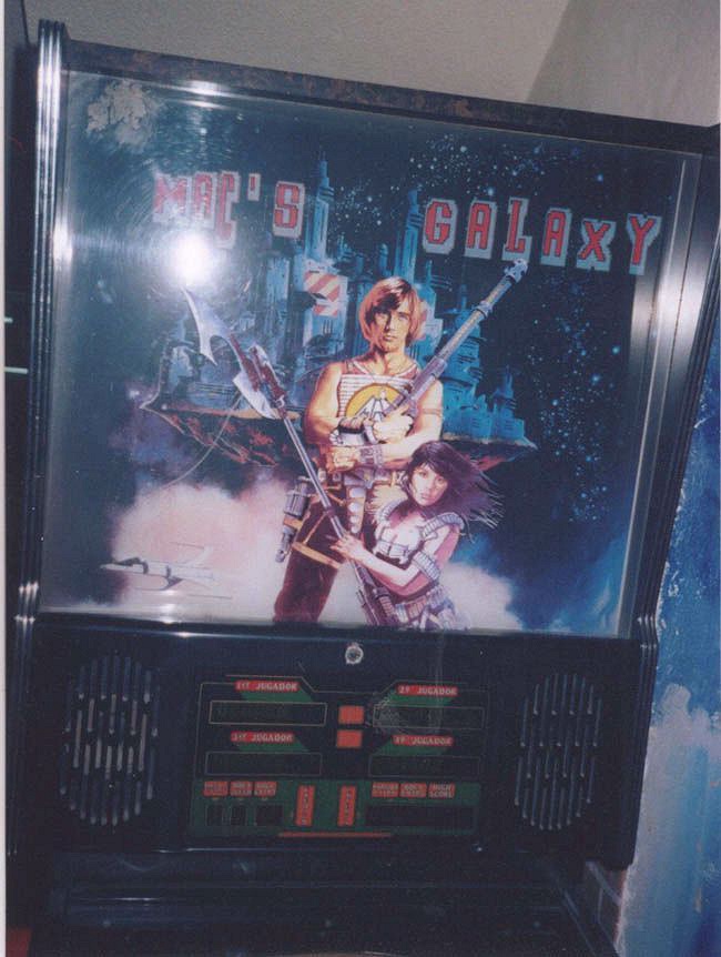 Macs Galaxy pinball machine (1986)
