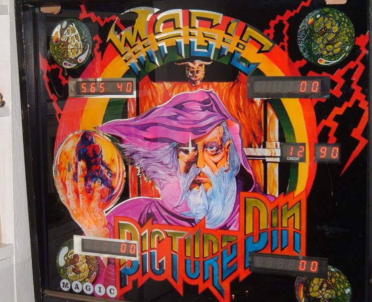 Magic Picture Pin pinball machine (1982)