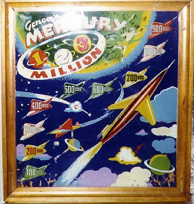 Mercury pinball machine (1950)
