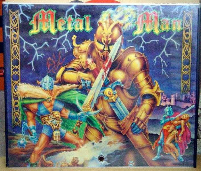 Metal Man pinball machine (1992)