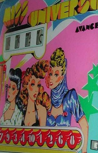 Miss Universo pinball machine (1970)