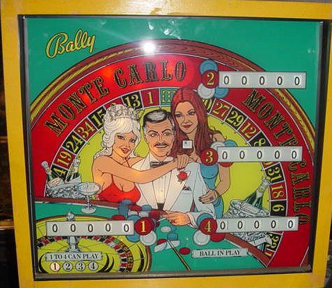 Monte Carlo pinball machine (1973)