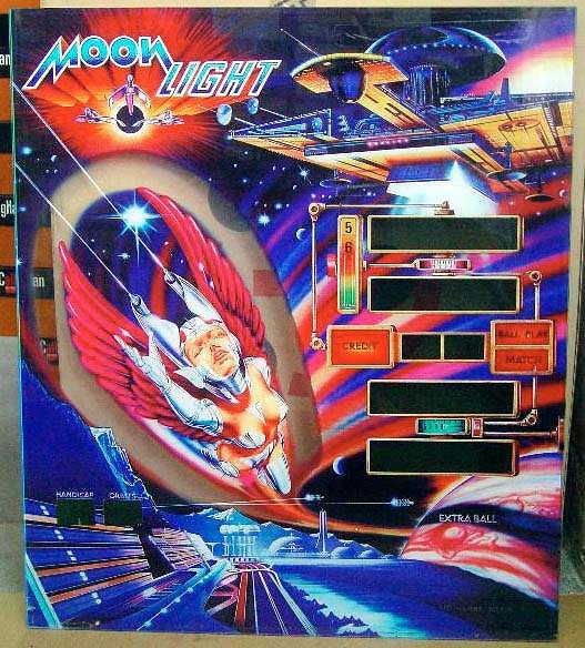 Moon Light pinball machine (1987)