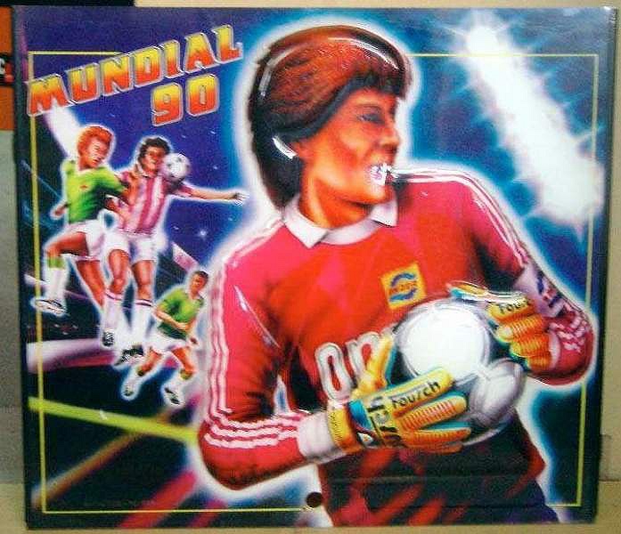 Mundial 90 pinball machine (1990)