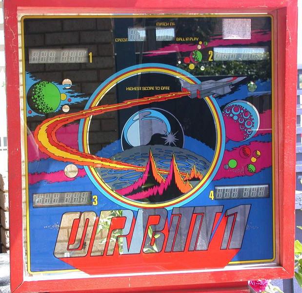 Orbit 1 pinball machine (1981)