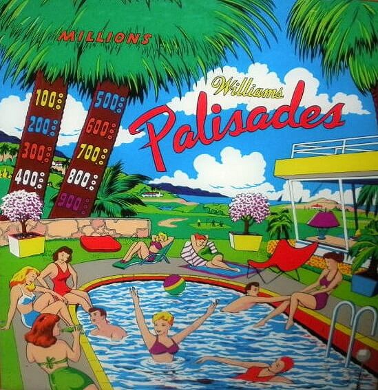 Palisades pinball machine (1953)