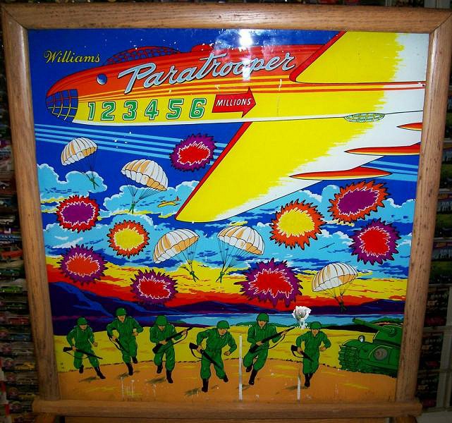 Paratrooper pinball machine (1952)