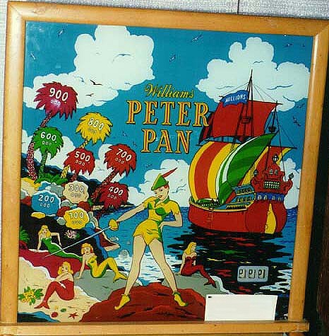 Peter Pan pinball machine (1955)