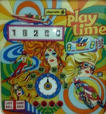 Play Time pinball machine (1973)
