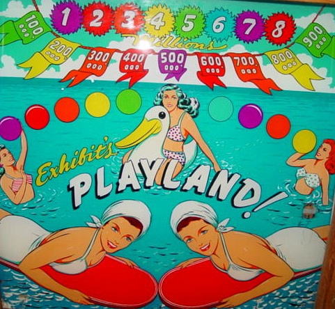 Playland pinball machine (1950)