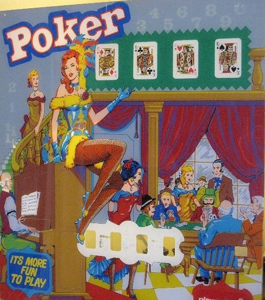 Poker pinball machine (1969)