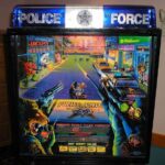 Police Force pinball machine (1989)