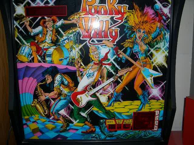 Punky Willy pinball machine (1986)