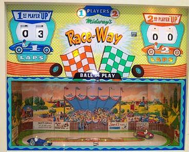 Race Way pinball machine (1963)