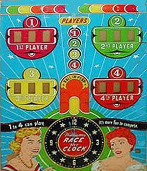 Race the Clock pinball machine (1955)