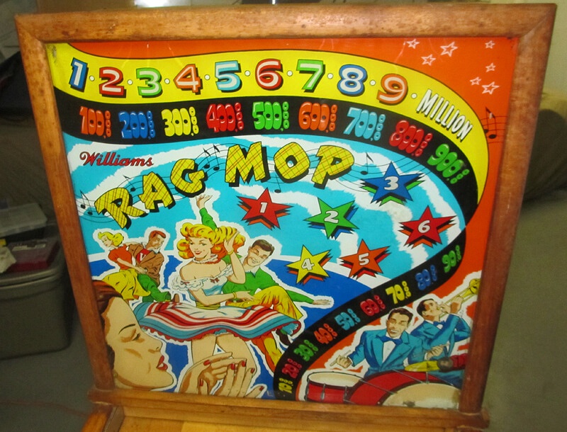 Rag Mop pinball machine (1950)