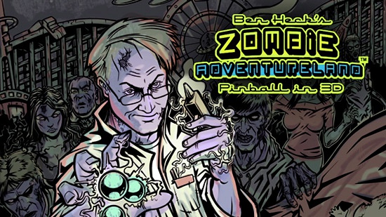 Retro Atomic Zombie Adventureland pinball machine (2019)