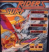 Riders Surf pinball machine (1986)