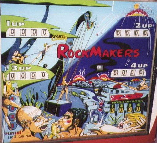 RockMakers pinball machine (1968)