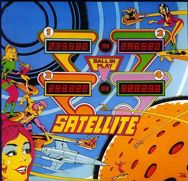Satellite pinball machine (1978)