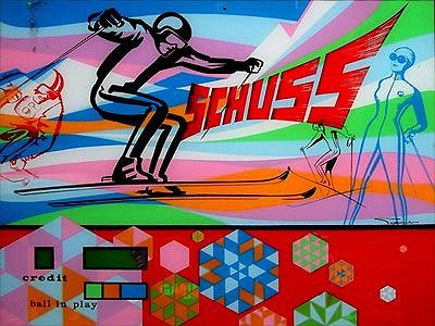 Schuss pinball machine (1968)