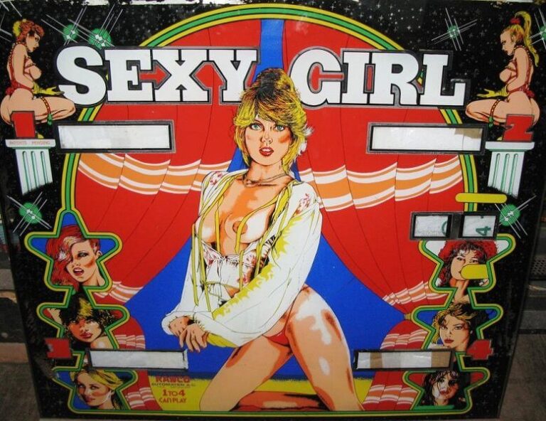 Sexy Girl pinball machine (1980)