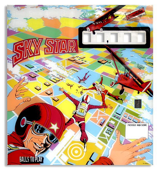 Sky Star pinball machine (1974)