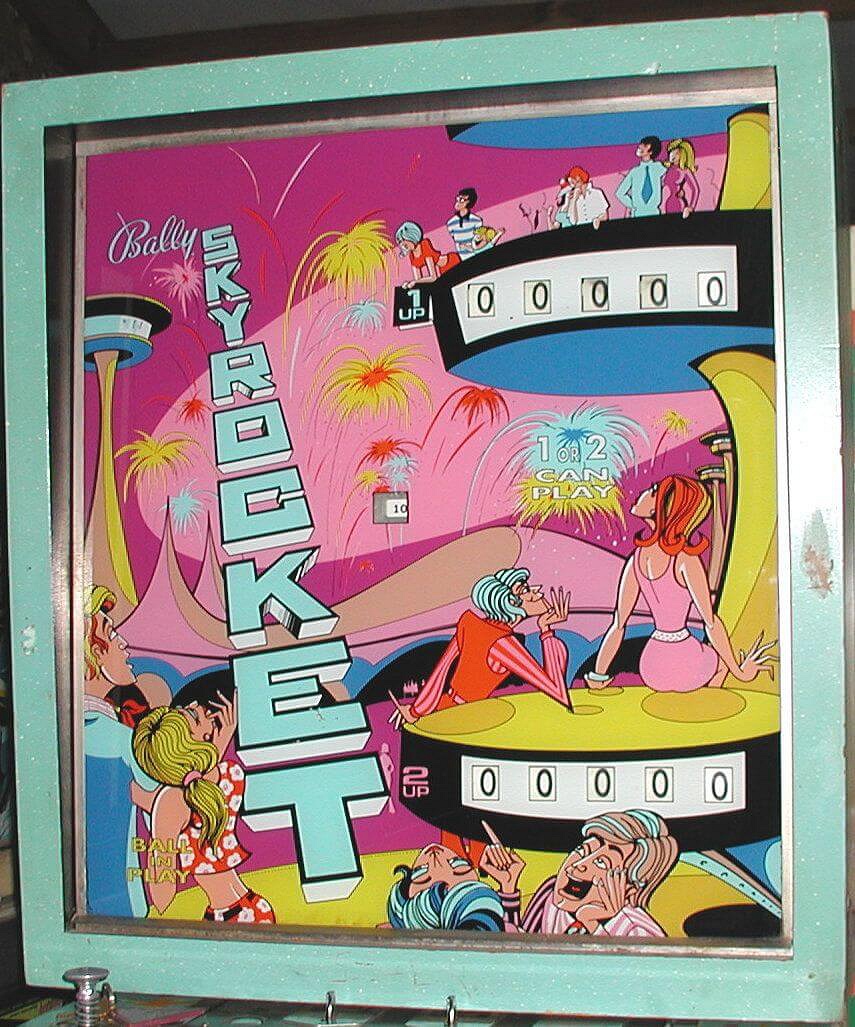 Skyrocket pinball machine (1971)