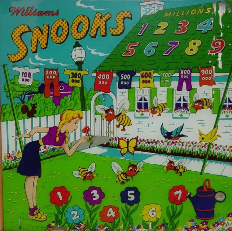 Snooks pinball machine (1951)