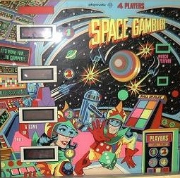 Space Gambler pinball machine (1978)
