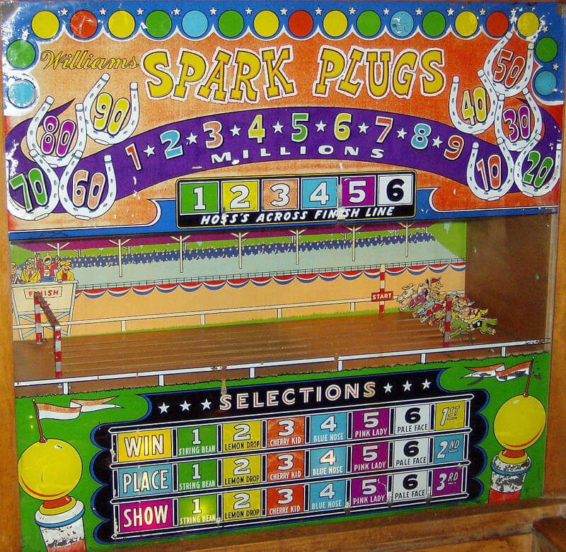 Spark Plugs pinball machine (1951)