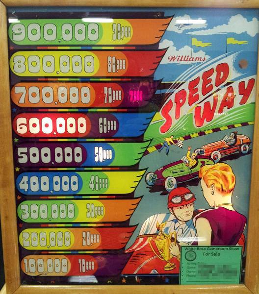 Speed Way pinball machine (1948)