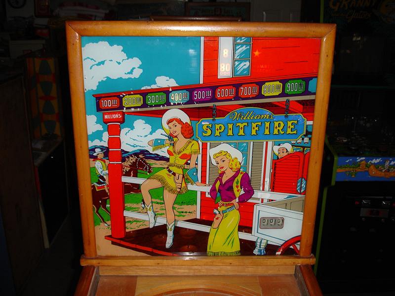 Spitfire pinball machine (1954)