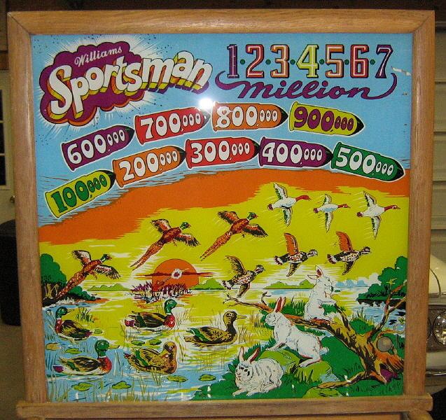 Sportsman pinball machine (1952)