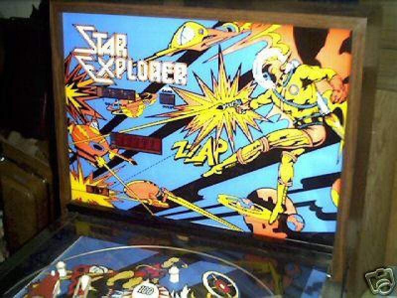Star Explorer pinball machine (1977)