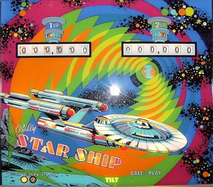 Star Ship pinball machine (1976)