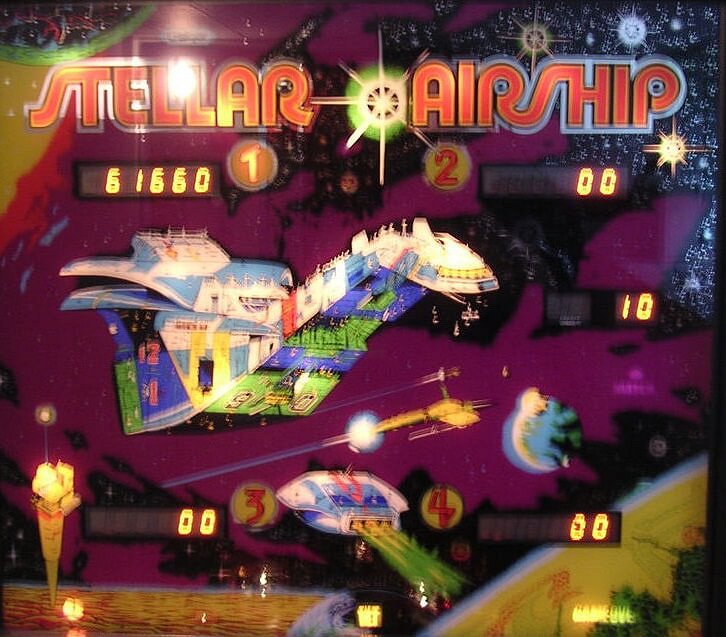 Stellar Airship pinball machine (1980)