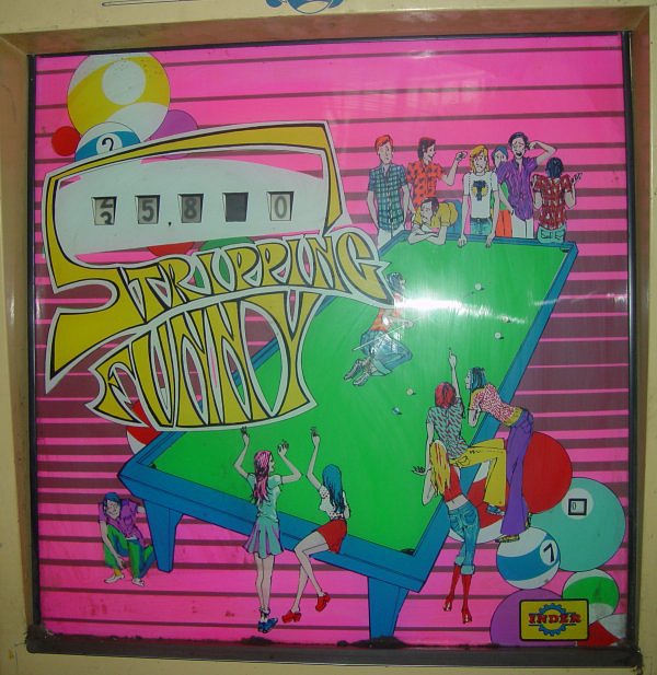 Stripping Funny pinball machine (1974)
