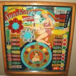 Sunshine pinball machine (1958)