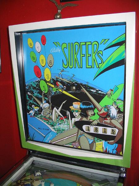 Surfers pinball machine (1967)