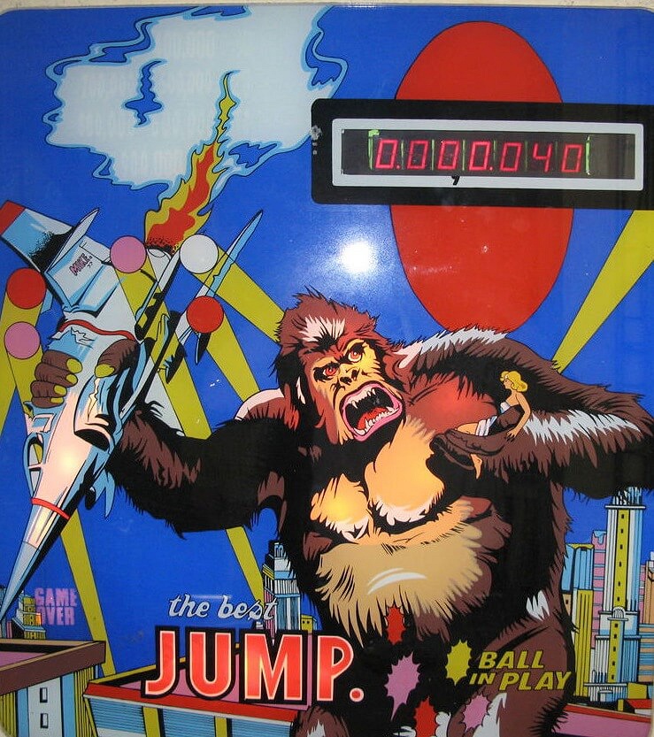 The Best Jump pinball machine (1979)