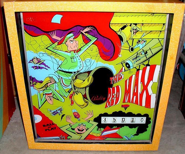The Red Max pinball machine (1971)