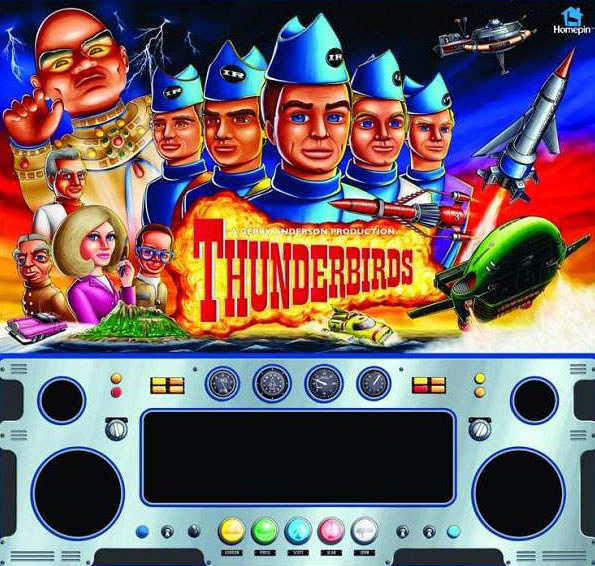 Thunderbirds pinball machine (2018)