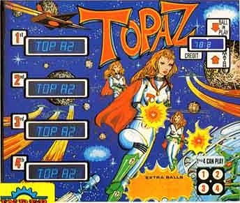 Topaz pinball machine (1979)