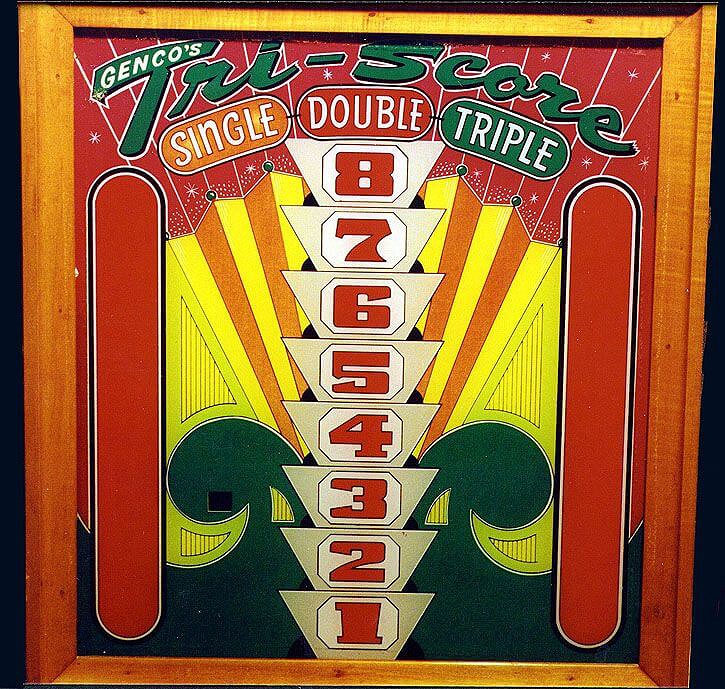 Tri Score pinball machine (1951)