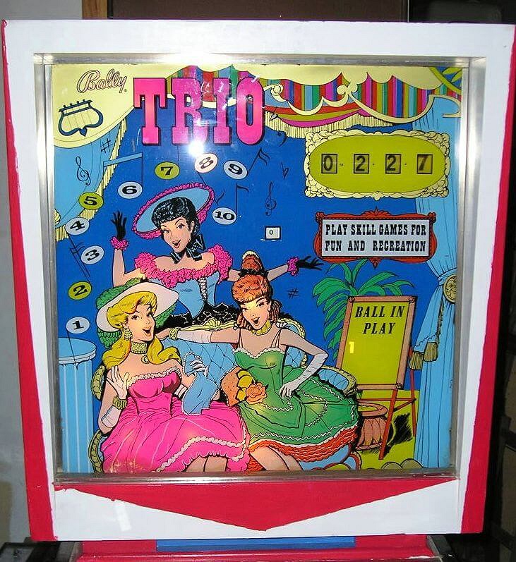 Trio pinball machine (1965)