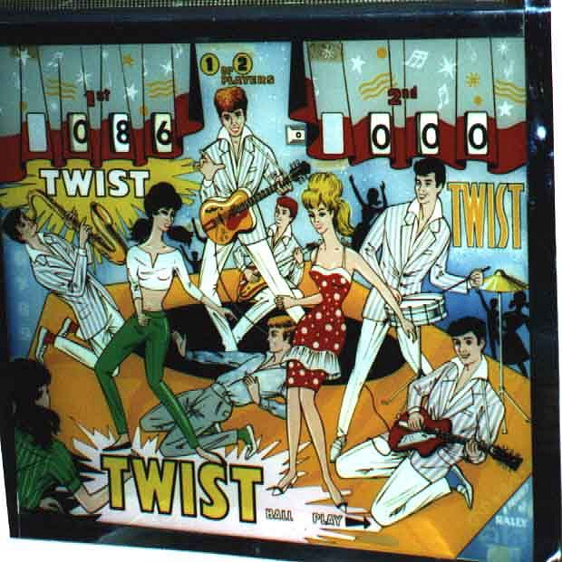 Twist pinball machine (1962)